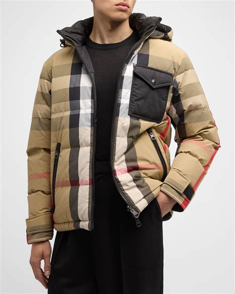 burberry puffer jacket|burberry puffer jacket men.